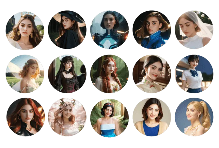 AI Photos of Yourself - result preview