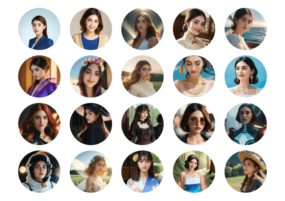 Generate AI Portraits in Various Styles